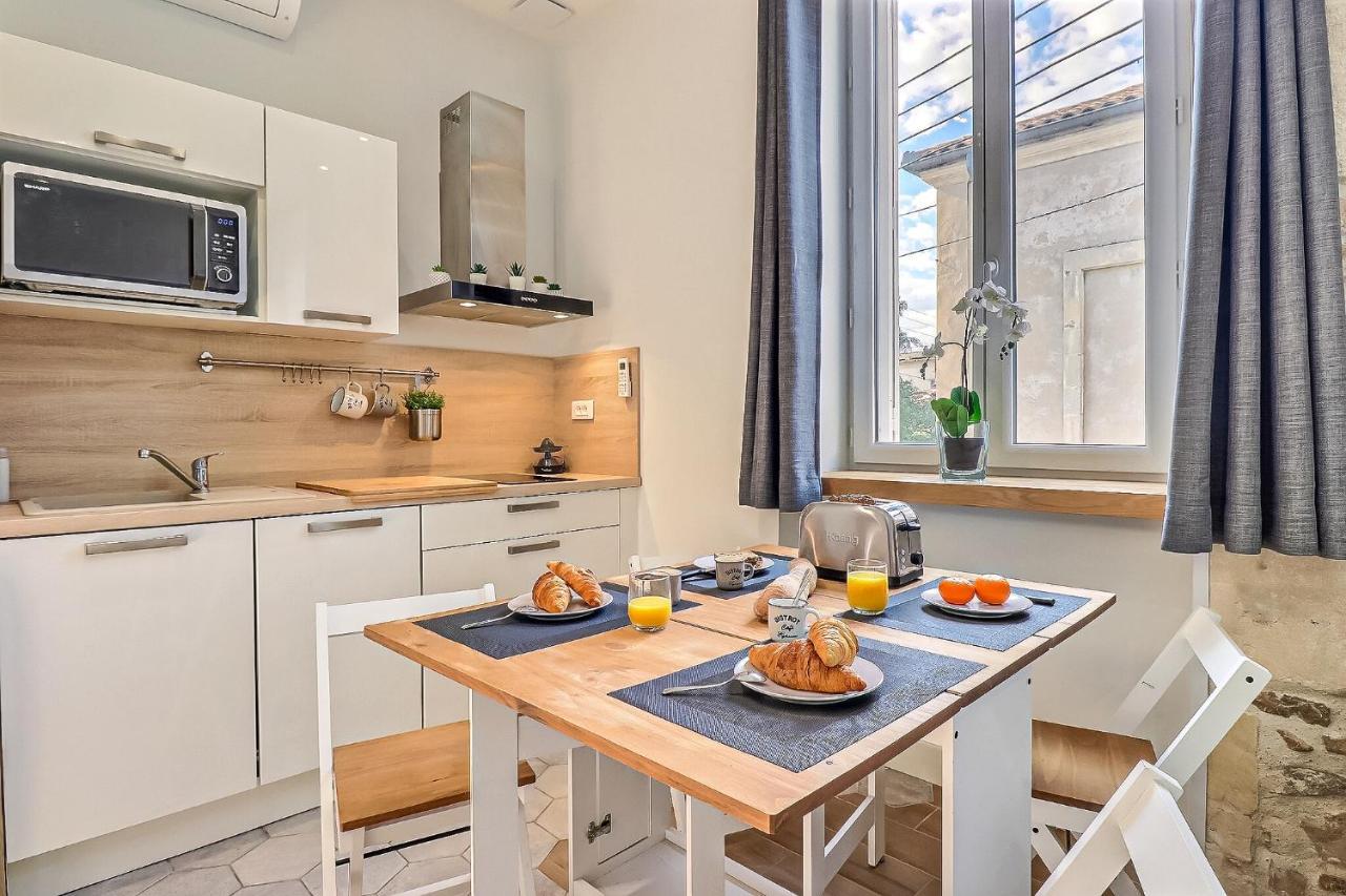 Appart Cosy Terrasse Gare De Nimes Apartman Kültér fotó